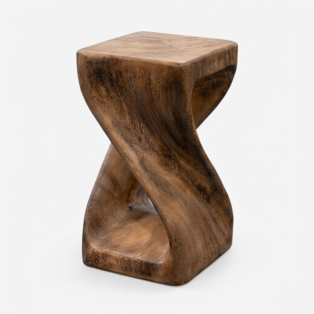 The Infinity Twist - 11" Sculptural Accent Table