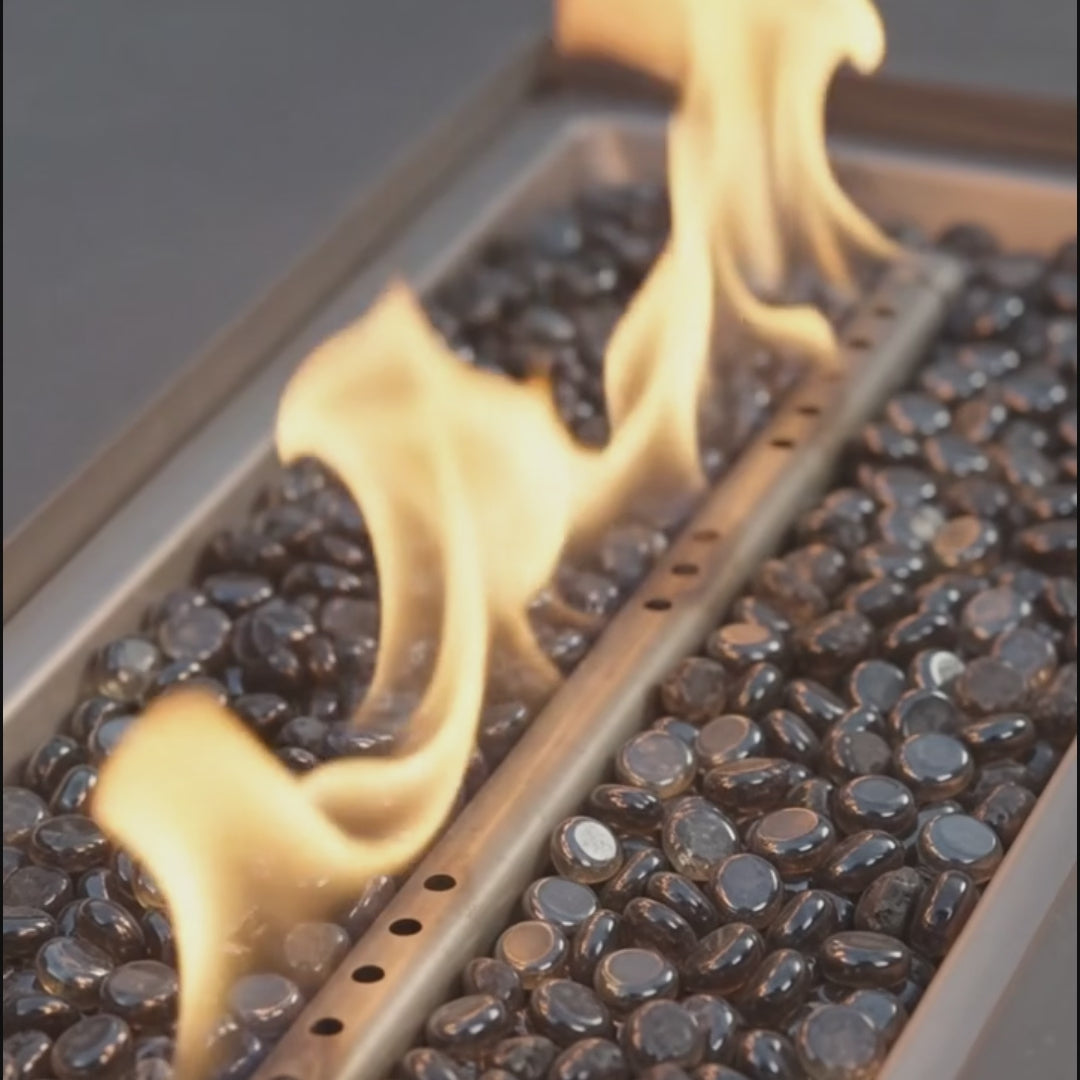 The Horizon Grand - 56" Low-Profile Rectangular Fire Pit Table